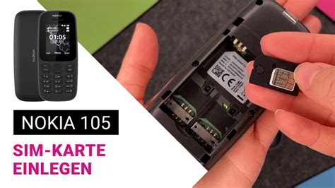 nokia 105 sim slot